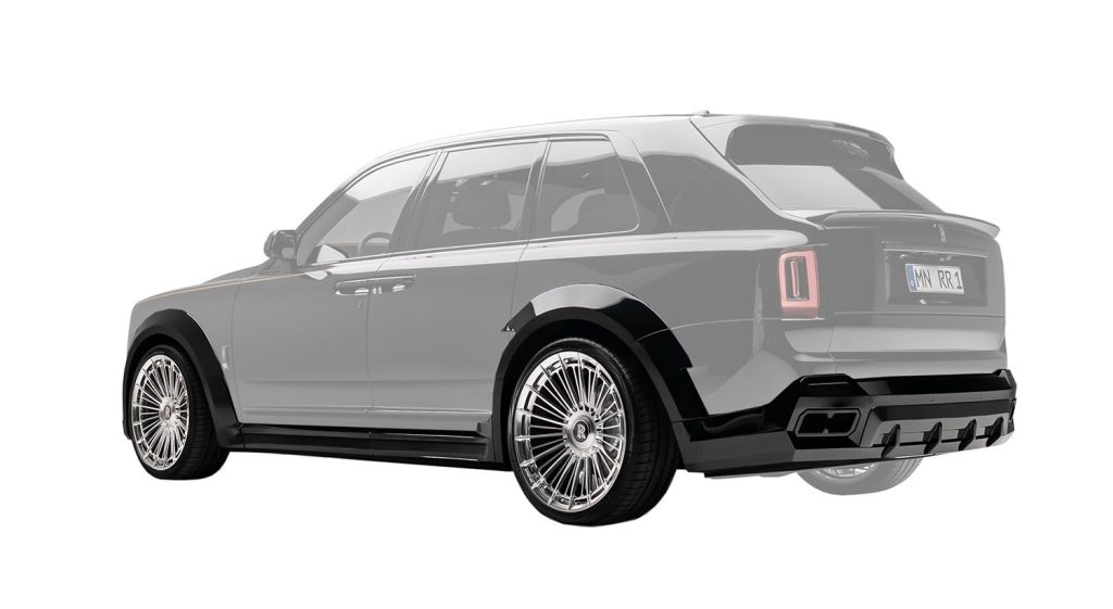 ชิ้นตกแต่งคาร์บอน Rolls-Royce Cullinan Series II SPOFEC