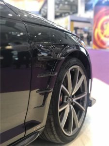 ซุ้มล้อ-แก้มข้าง Carbon Fiber Audi A4 S-Line S4 B9 ทรง TAKD ปี 2017-2019