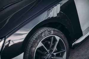 ซุ้มล้อ-แก้มข้าง Carbon Fiber Audi S4 A4 B9.5 ทรง TAKD ปี 2020-ON