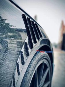ซุ้มล้อ-แก้มข้าง Carbon Fiber Audi S4 A4 B9.5 ทรง TAKD ปี 2020-ON