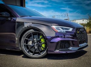 ซุ้มล้อ-แก้มข้าง Carbon Fiber Audi S4 A4 B9.5 ทรง TAKD ปี 2020-ON