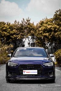 ลิ้นหน้า Carbon Fiber Audi A4 S-Line S4 B9 ทรง TAKD ปี 2017-2019