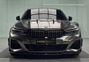 ลิ้นหน้า Carbon Fiber BMW 3 Series 330i M340i G20 Pre-LCI ทรง TAKD V1