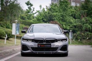 ลิ้นหน้า Carbon Fiber BMW 3 Series 330i M340i G20 Pre-LCI ทรง TAKD V1