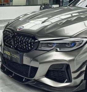 ลิ้นหน้า Carbon Fiber BMW 3 Series 330i M340i G20 Pre-LCI ทรง TAKD V1