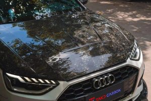 ฝากระโปรงหน้า Carbon Fiber Audi A4 S4 B9 B9.5 ทรง TAKD V1 ปี 2017-ON
