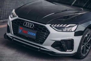 ฝากระโปรงหน้า Carbon Fiber Audi A4 S4 B9 B9.5 ทรง TAKD V2 ปี 2017-ON