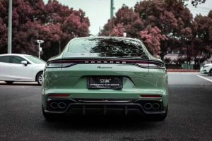 ดิฟฟิวเซอร์ Carbon Fiber Porsche Panamera RWD/Base/4/4S/GTS/Turbo/Turbo S 971.1 971.2 ทรง TAKD