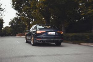 ดิฟฟิวเซอร์ Carbon Fiber Audi A4 S-Line S4 B9 ทรง TAKD V1 ปี 2017-2019