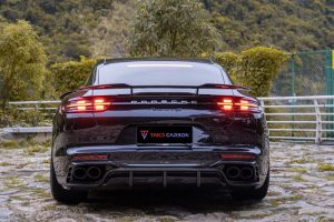 สปอยเลอร์ Carbon Fiber Porsche Panamera RWD/Base/4/4S/GTS/Turbo/Turbo S 971.1 971.2 ทรง TAKD