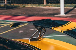 สปอยเลอร์ Carbon Fiber Audi RS3 S3 A3 ทรง TAKD ปี 2018-2020