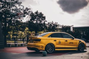 สปอยเลอร์ Carbon Fiber Audi RS3 S3 A3 ทรง TAKD ปี 2018-2020