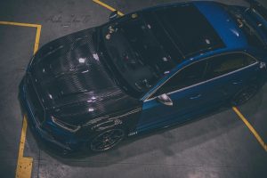 ฝากระโปรงหน้า Carbon Fiber Audi RS3 S3 A3 8V 8V.5 ทรง TAKD ปี 2014-2020