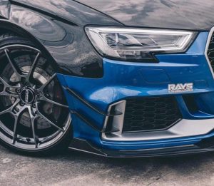 กันชน Carbon Fiber Audi RS3 ทรง TAKD ปี 2018-2020