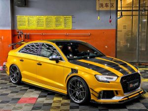 กันชน Carbon Fiber Audi RS3 ทรง TAKD ปี 2018-2020