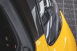 ซุ้มล้อ-แก้มข้าง Carbon Fiber Porsche 718 Boxster / Cayman ทรง TAKD