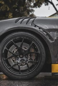 ซุ้มล้อ-แก้มข้าง Carbon Fiber Porsche 718 Boxster / Cayman ทรง TAKD