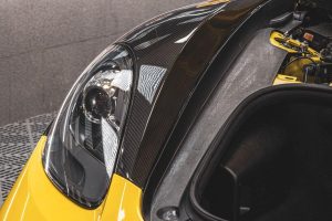 ซุ้มล้อ-แก้มข้าง Carbon Fiber Porsche 718 Boxster / Cayman ทรง TAKD