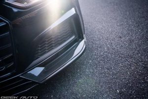 ลิ้นหน้า Carbon Fiber Audi S5 A5 S Line B9 ทรง TAKD ปี 2017-2019