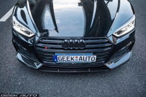 ลิ้นหน้า Carbon Fiber Audi S5 A5 S Line B9 ทรง TAKD ปี 2017-2019