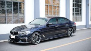 ลิ้นหน้า Carbon Fiber BMW 5 series M550 540 530 G30 Pre-LCI ทรง TAKD