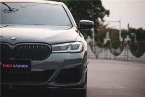 ลิ้นหน้า Carbon Fiber BMW 5 Series G30 Facelift ทรง TAKD ไมเนอร์เชนจ์ ปี 2021-ON
