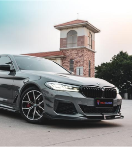 ลิ้นหน้า Carbon Fiber BMW 5 Series G30 Facelift ทรง TAKD ไมเนอร์เชนจ์ ปี 2021-ON