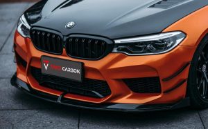 ลิ้นหน้า Carbon Fiber BMW M5 / M5C / M5CS F90 Pre-LCI ทรง TAKD ปี 2018-2020