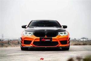 ลิ้นหน้า Carbon Fiber BMW M5 / M5C / M5CS F90 Pre-LCI ทรง TAKD ปี 2018-2020