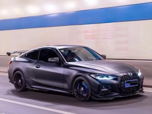 ลิ้นหน้า Carbon Fiber BMW 4 Series G22 G23 430i M440i G22 G23 ทรง TAKD