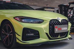 ลิ้นหน้า Carbon Fiber BMW 4 Series G22 G23 430i M440i G22 G23 ทรง TAKD