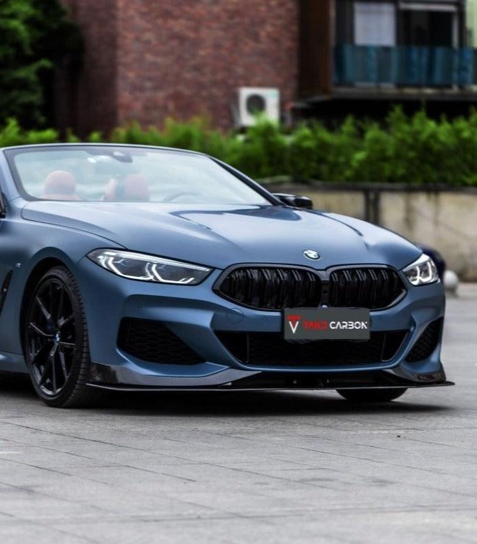 ลิ้นหน้า Carbon Fiber BMW G14 G15 G16 8 Series 840i 850i ทรง TAKD V2