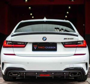 ดิฟฟิวเซอร์ Carbon Fiber BMW 3 Series 330i M340i G20 Pre-LCI ทรง TAKD V2