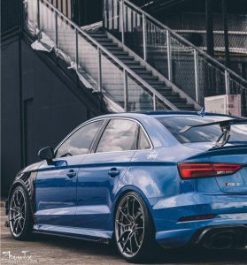 ดิฟฟิวเซอร์ Carbon Fiber Audi RS3 ทรง TAKD V1 ปี 2018-2020