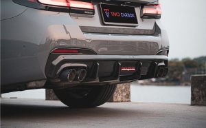 ดิฟฟิวเซอร์ Carbon Fiber BMW 5 Series G30 Facelift ทรง TAKD ไมเนอร์เชนจ์ ปี 2021-ON