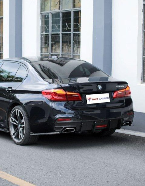 ดิฟฟิวเซอร์ Carbon Fiber BMW 5 series M550 540 530 G30 Pre-LCI ทรง TAKD