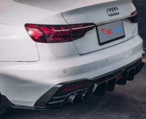 ดิฟฟิวเซอร์ Carbon Fiber Audi S4 B9.5 ทรง TAKD V2