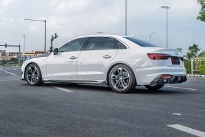 ดิฟฟิวเซอร์ Carbon Fiber Audi S4 A4 S-Line B9.5 ทรง TAKD Ver.1 ปี 2020-ON