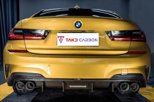 ดิฟฟิวเซอร์ Carbon Fiber BMW 3 Series G20 ทรง TAKD V1 ปี 2019-2022