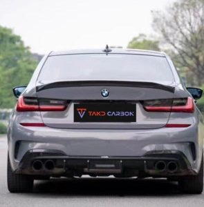 ดิฟฟิวเซอร์ Carbon Fiber BMW 3 Series G20 ทรง TAKD V1 ปี 2019-2022