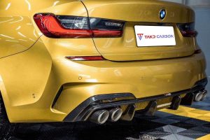 ดิฟฟิวเซอร์ Carbon Fiber BMW 3 Series G20 ทรง TAKD V1 ปี 2019-2022