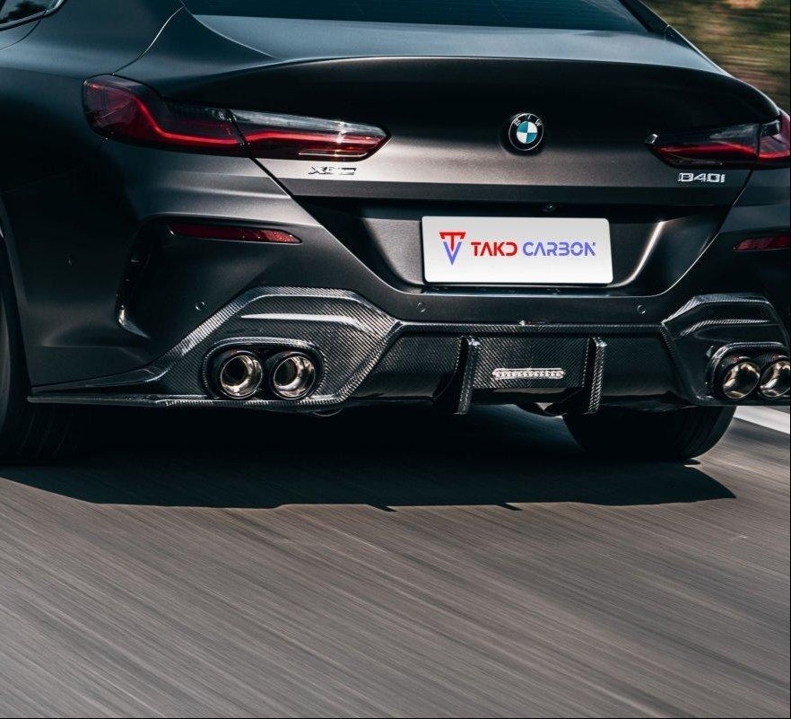 ดิฟฟิวเซอร์ Carbon Fiber BMW 8 Series 840i 850i G14 G15 G16 ทรง TAKD V1
