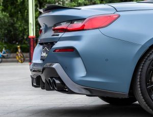 สปอยเลอร์ Carbon Fiber BMW 8 Series M850 840 G14 G16 Convertible ทรง TAKD