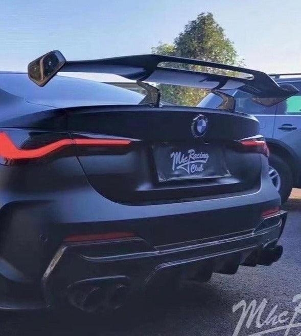 สปอยเลอร์ Carbon Fiber BMW 430i M440i M4 G82 M2 G87 Coupe ทรง TAKD