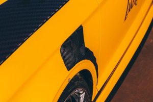 สเกิร์ตข้าง Carbon Fiber Audi RS3 8V ทรง TAKD Dry Carbon ปี 2018-2020