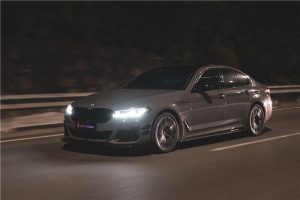 สเกิร์ตข้าง Carbon Fiber BMW 5 series M550 540 530 G30 ทรง TAKD