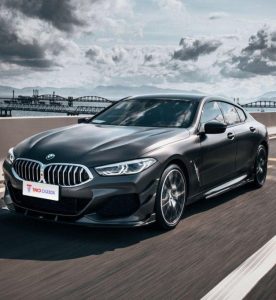 สเกิร์ตข้าง Carbon Fiber BMW M850 840 G16 8 Series 840i 850i ทรง TAKD V1