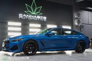 สเกิร์ตข้าง Carbon Fiber BMW M850 840 G16 8 Series 840i 850i ทรง TAKD V1