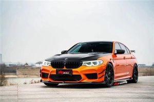 สเกิร์ตข้าง Carbon Fiber BMW M5/M5C/M5CS F90 ทรง TAKD ปี 2017-ON