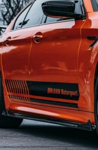 สเกิร์ตข้าง Carbon Fiber BMW M5/M5C/M5CS F90 ทรง TAKD ปี 2017-ON